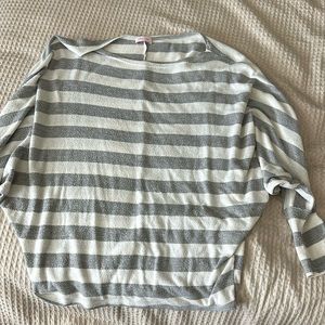 Oversized capped long sleeve